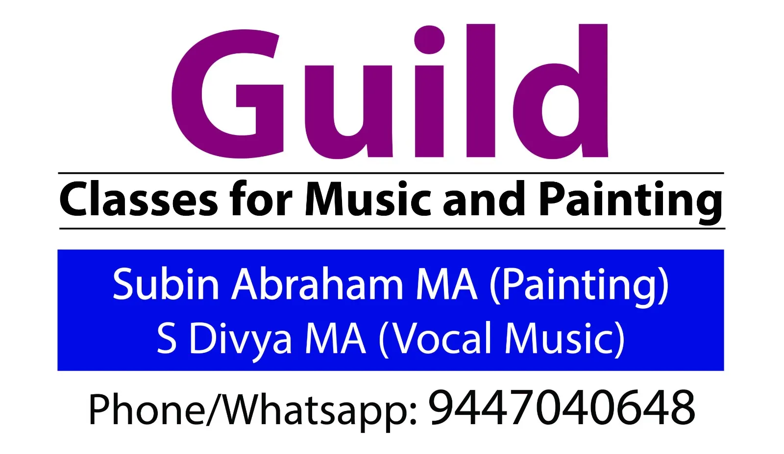 Guild Classes for Music and Painting photo 1