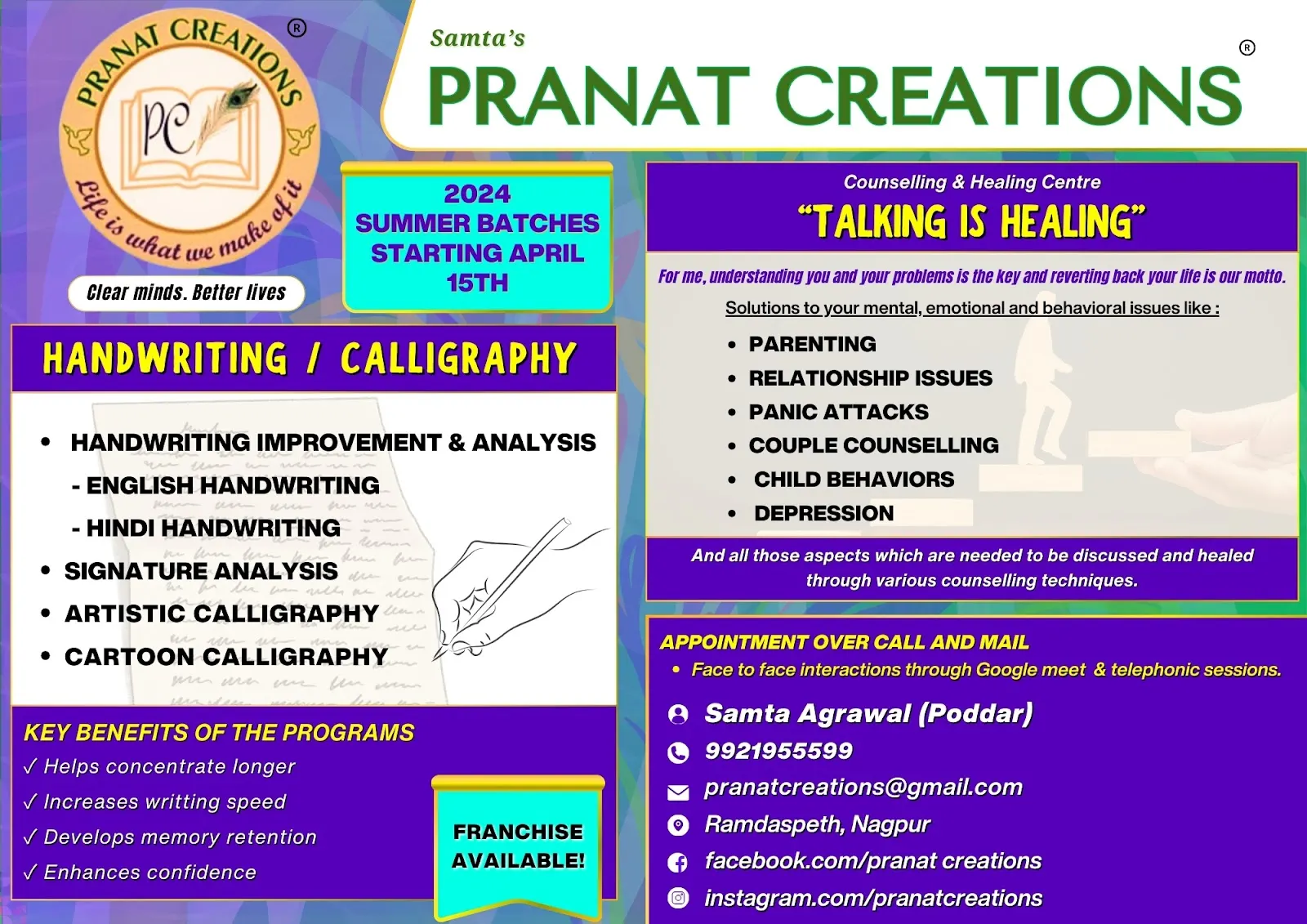 Pranat Creations Handwriting & Calligraphy Classes photo 1