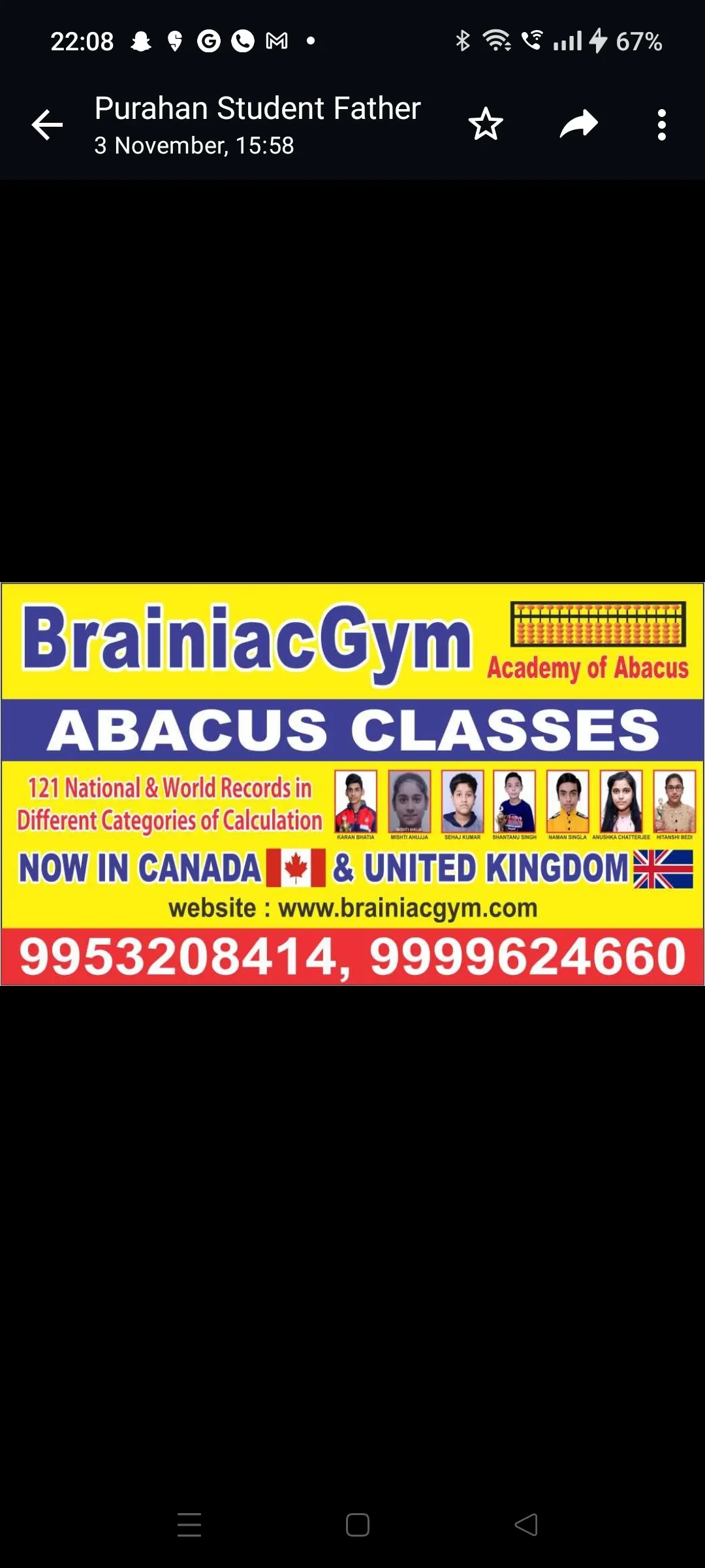 Abacus Classes in Indore - BrainiacGym Academy of Abacus photo 1