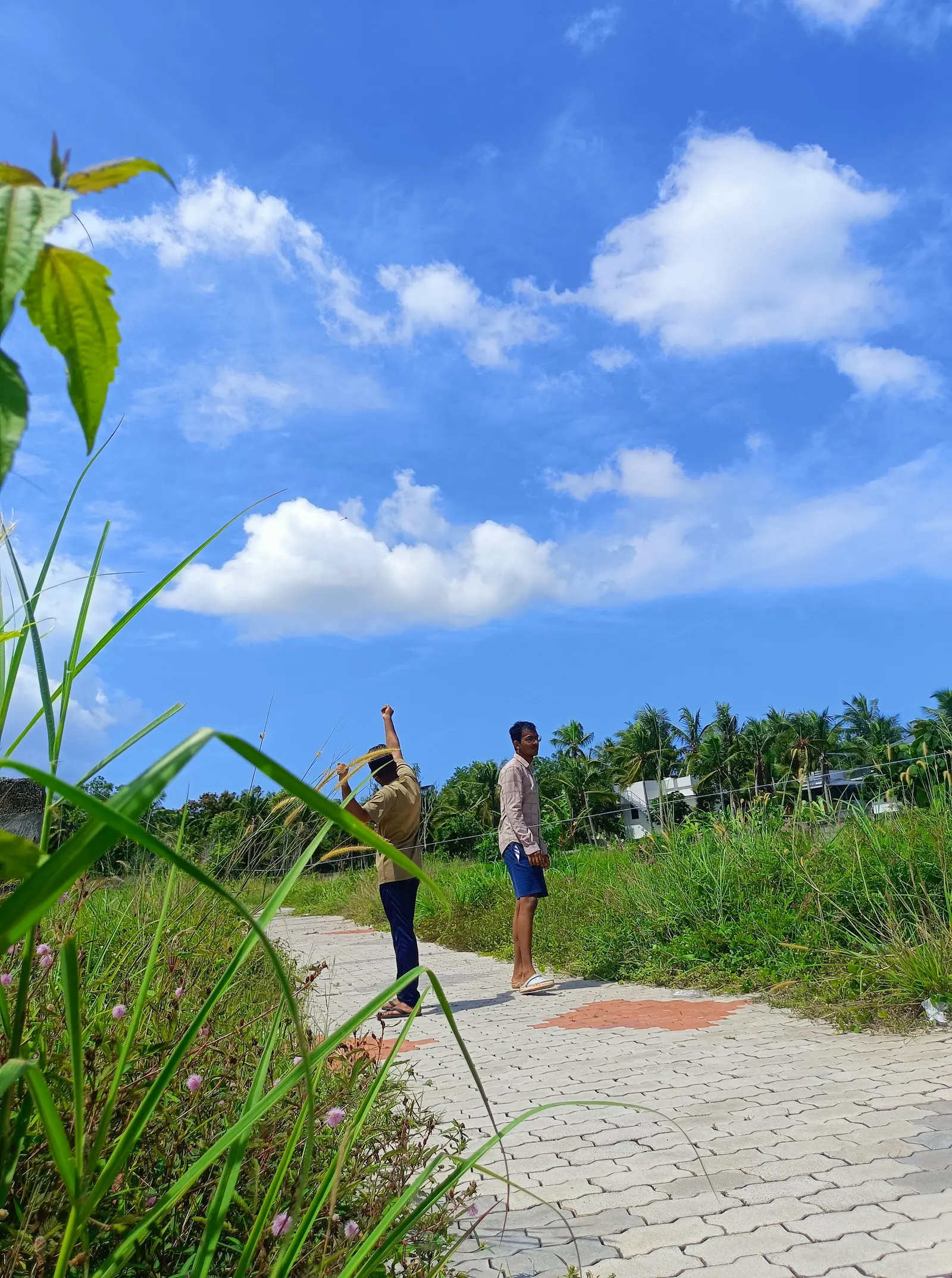 Shanti Nagar volleyball court — Volleyball in Santhi Nagar, Trivandrum