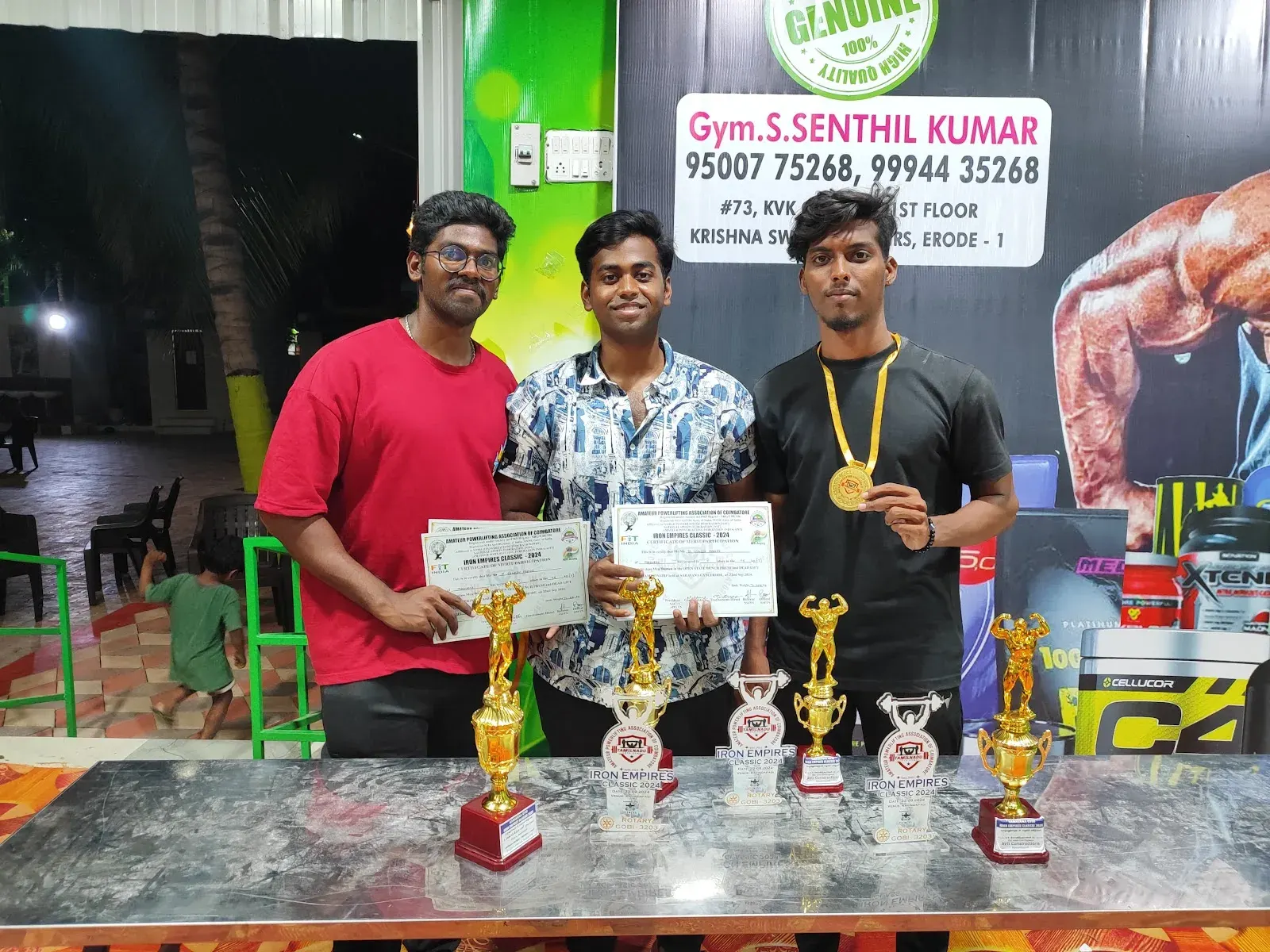 V STRONG FITNESS — Fitness Center in Pankajam Colony, Madurai