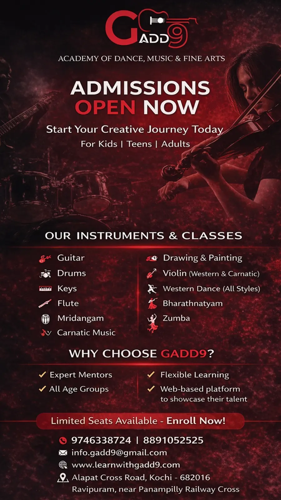 G ADD 9 Academy of Music & Fine Arts photo 1