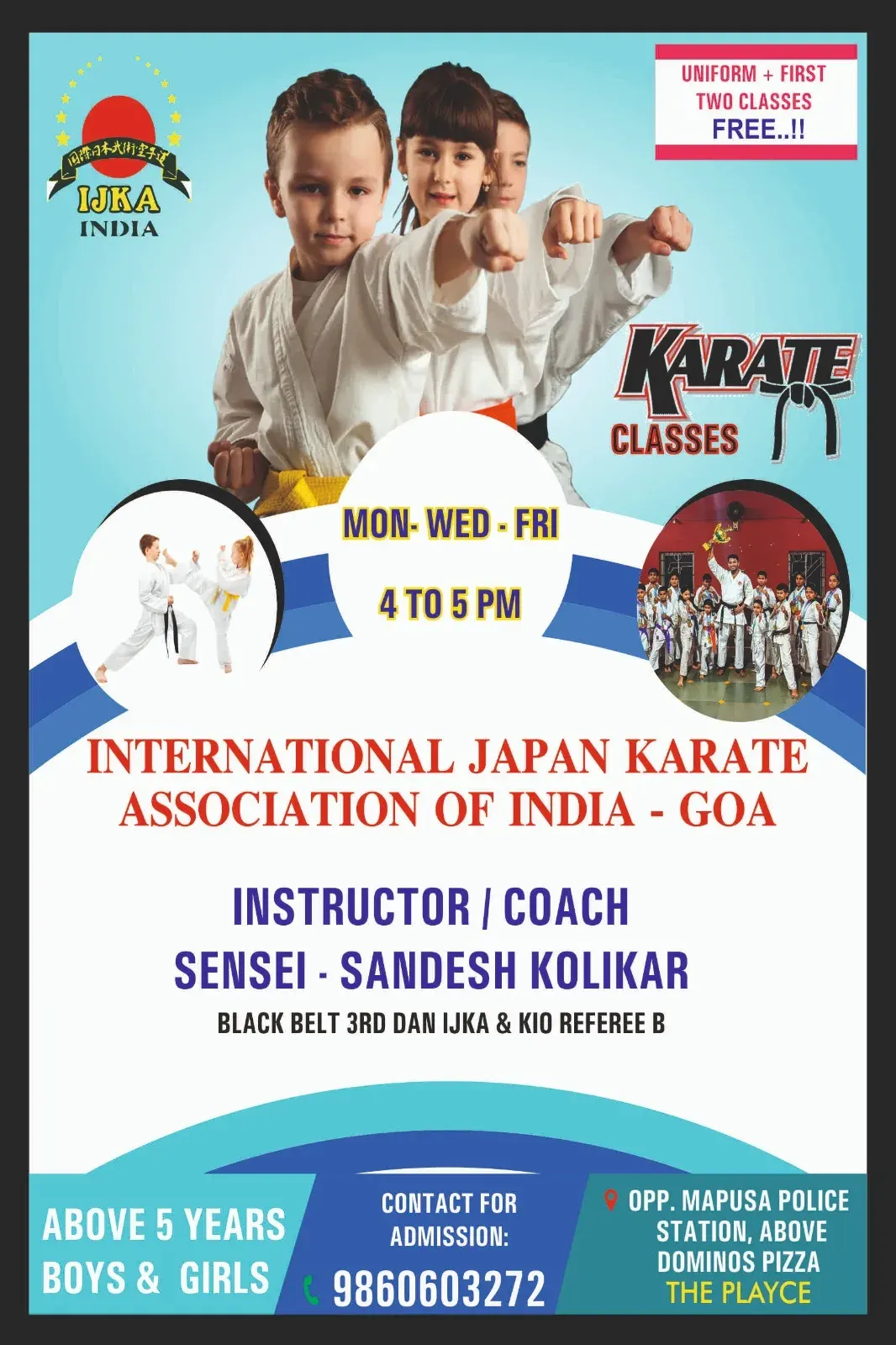 Mapusa Shotokan Karate Class photo 1