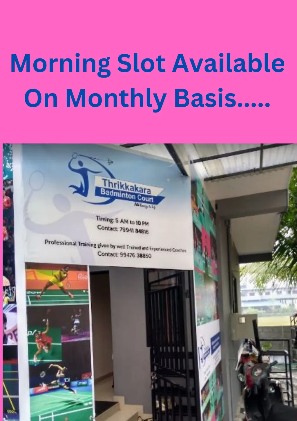 Thrikkakara Badminton Court — Badminton in Edappally