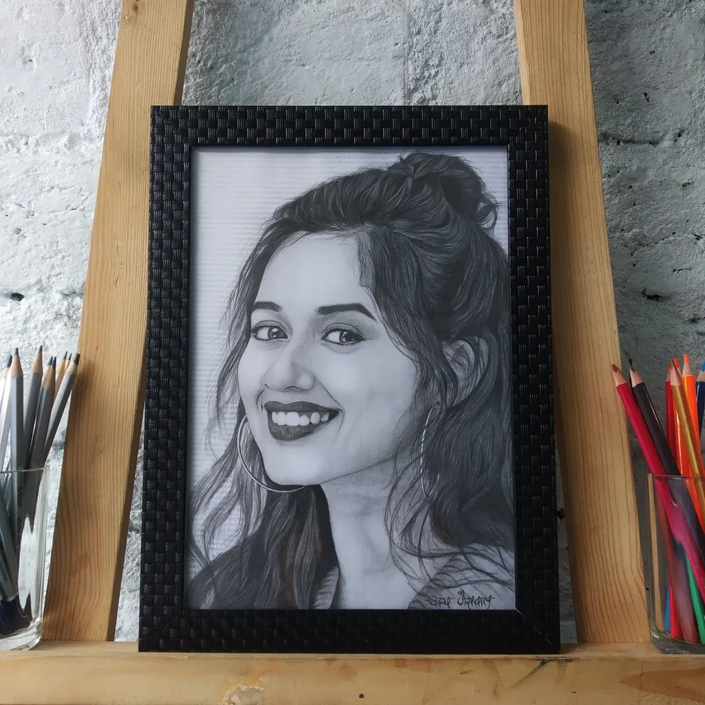 Portrait Island — Art & Craft in Mahalaxmi Nagar