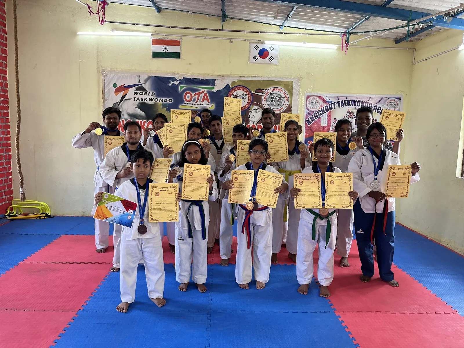 Knockout Taekwondo Academy — Martial Arts in Shampur, Bhubaneswar