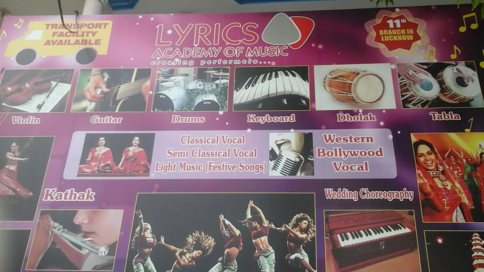 LYRICS ACADEMY OF MUSIC — Music in Indira Nagar, Lucknow