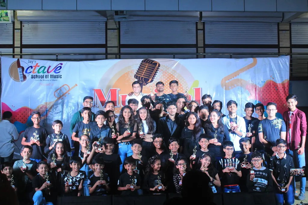 Jays Octave School of Music|Guitar Piano Vocal Singing Course — Music in Adajan