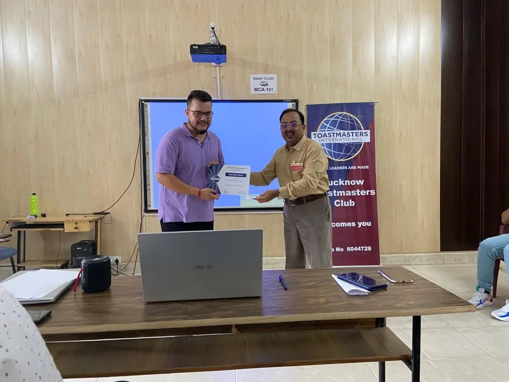 Lucknow Toastmasters Club — Public Speaking in Gomti Nagar, Lucknow