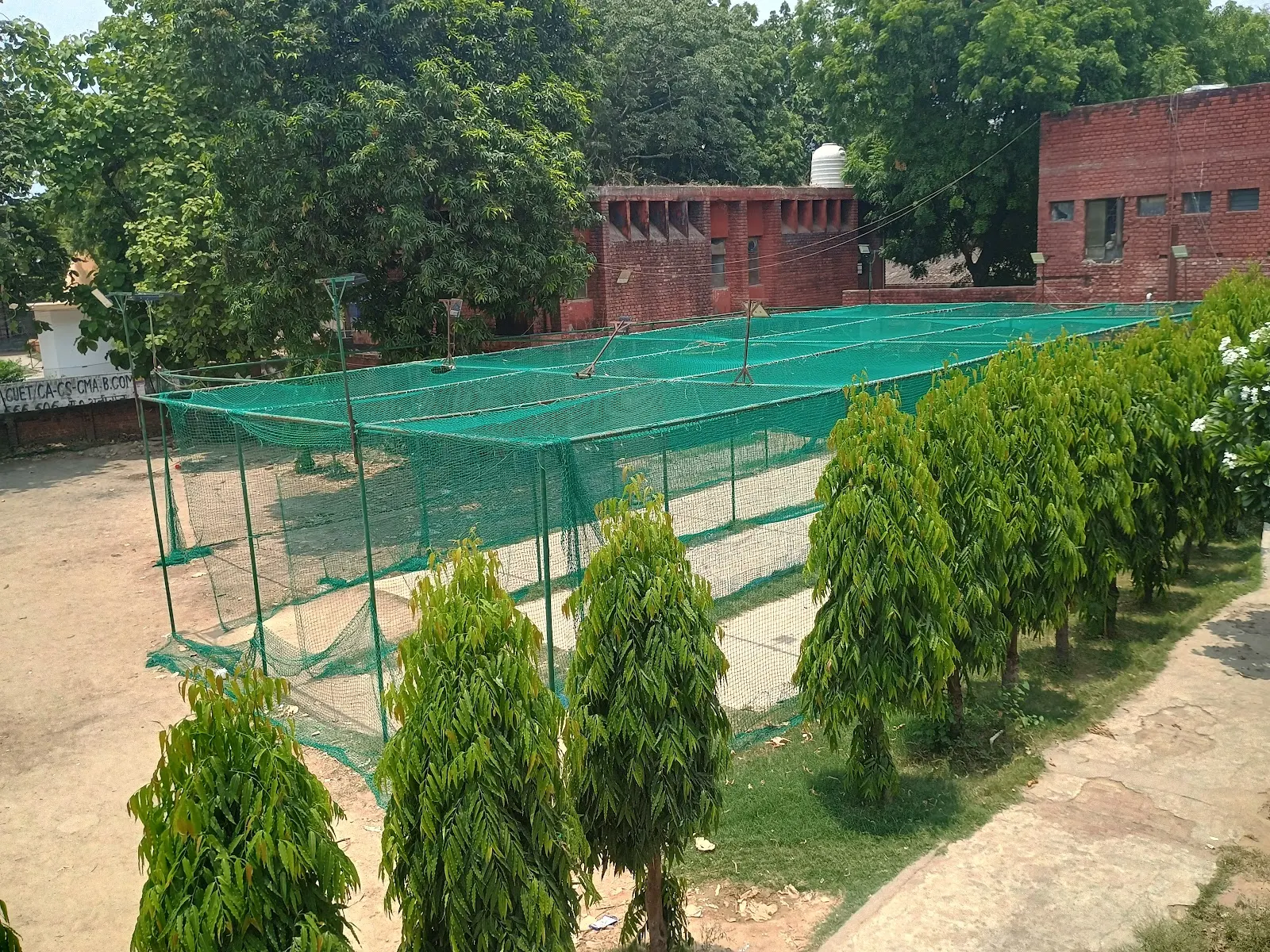 RADIUS 70 YARDS — Cricket in Aliganj, Lucknow