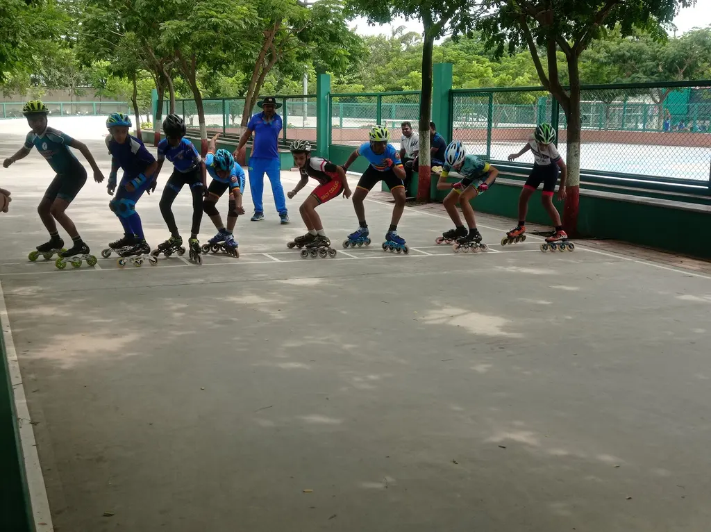 Maa Kankeshwari Speed Skating Development society — Skating in Scheme 78