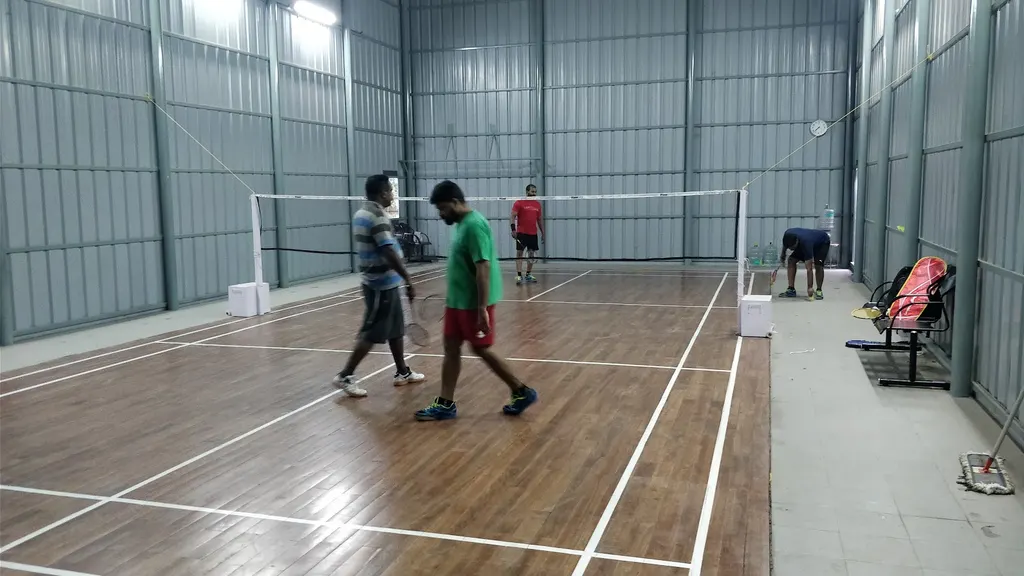 Feathers Indoor Badminton Court — Basketball in Eroor