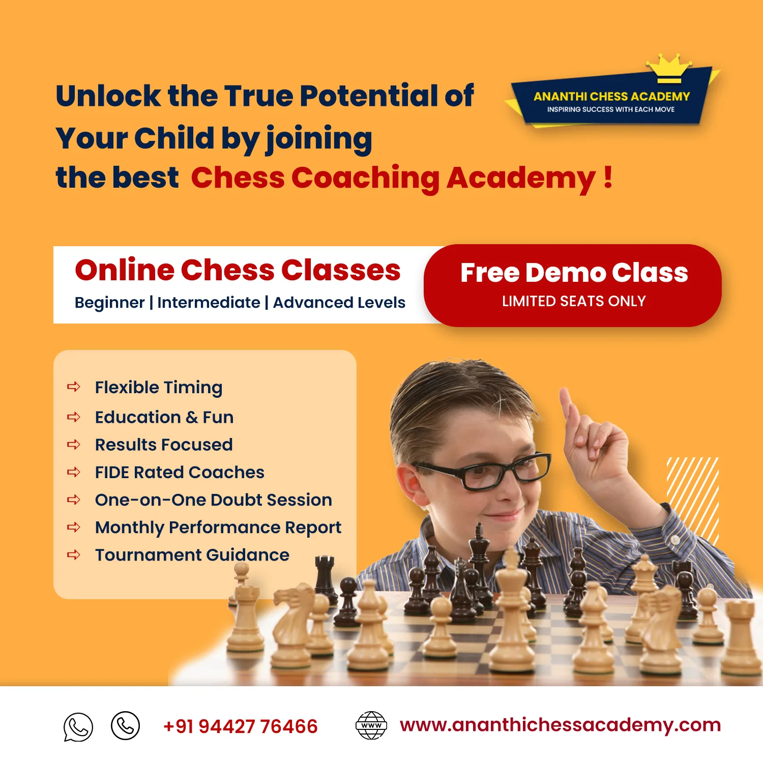 Ananthi Chess Academy Ulaganeri