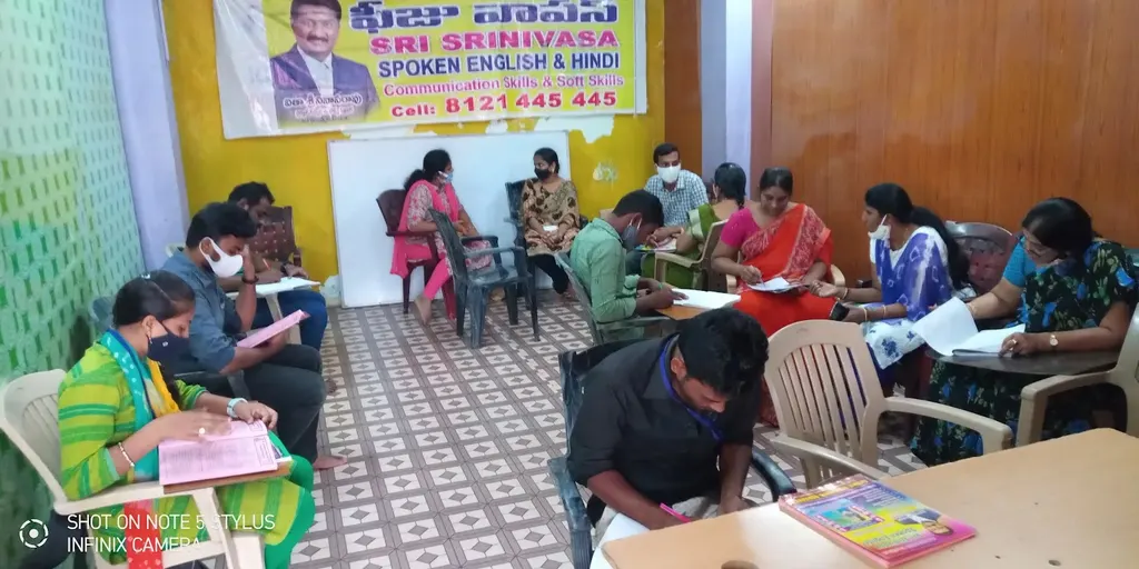 Sri Srinivasa Spoken English and Hindhi — Public Speaking in Seetharampuram