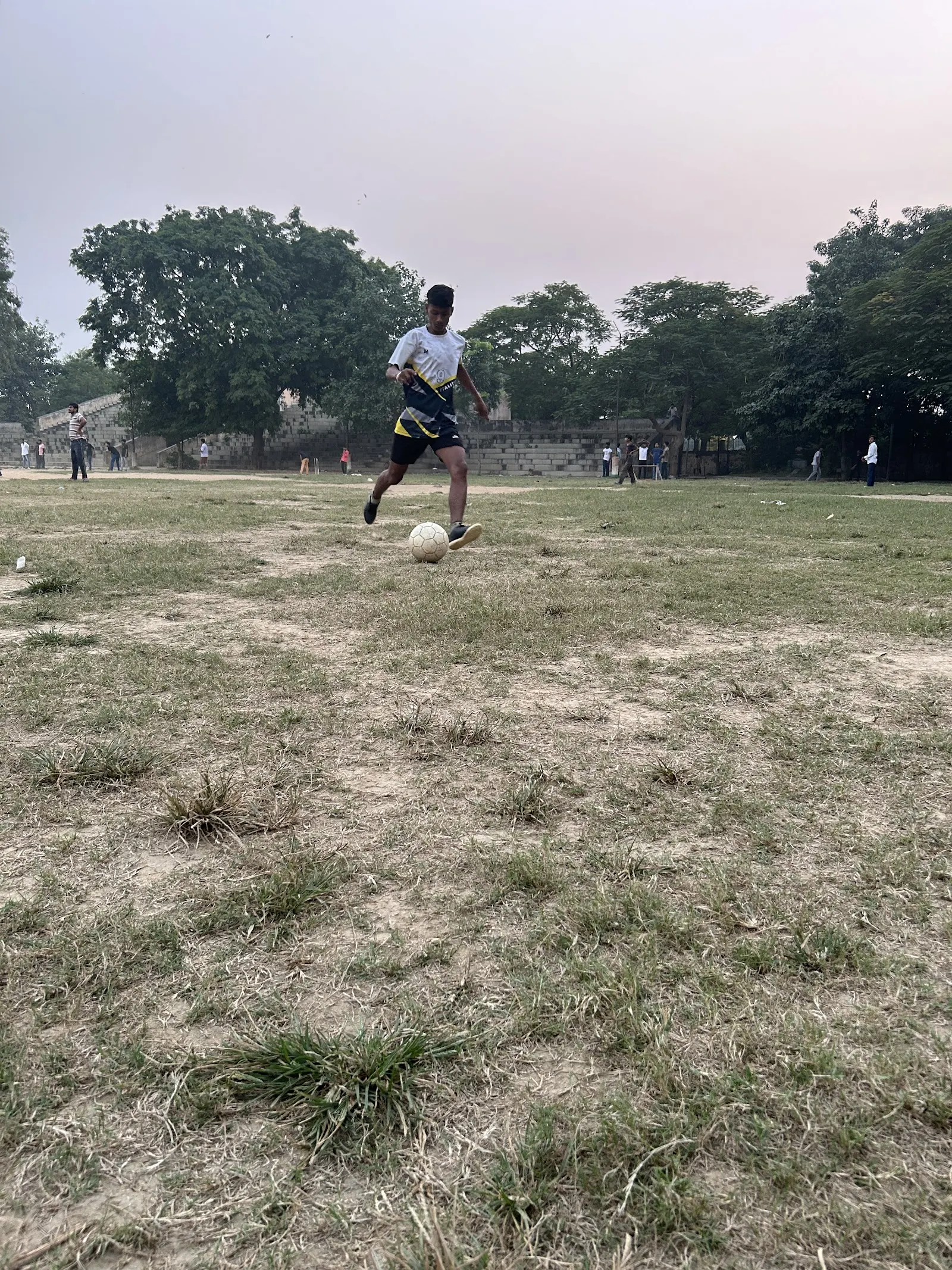 Patliputra young football club — Football in Kali Asthan, Patna