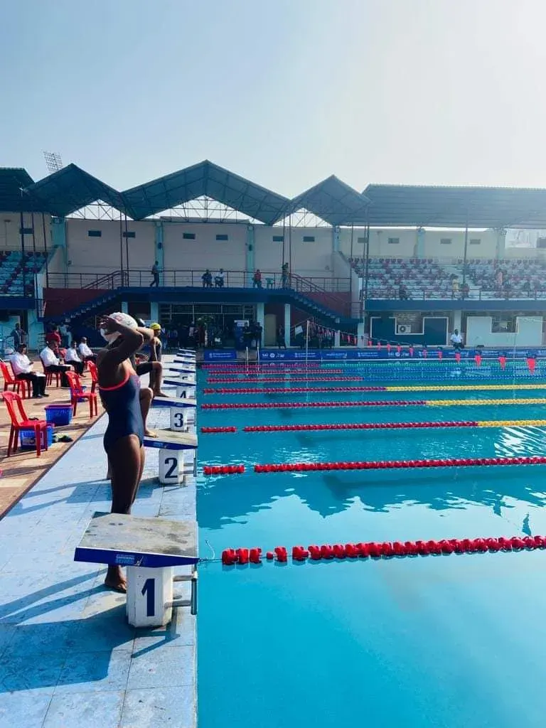 Dr Zakir Hussain Aquatic Complex — Swimming in Sarusajai