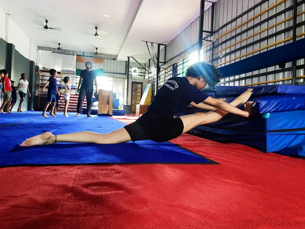 Amar gymnastics coaching centre, zoo road — Gym & Fitness in Japorigog