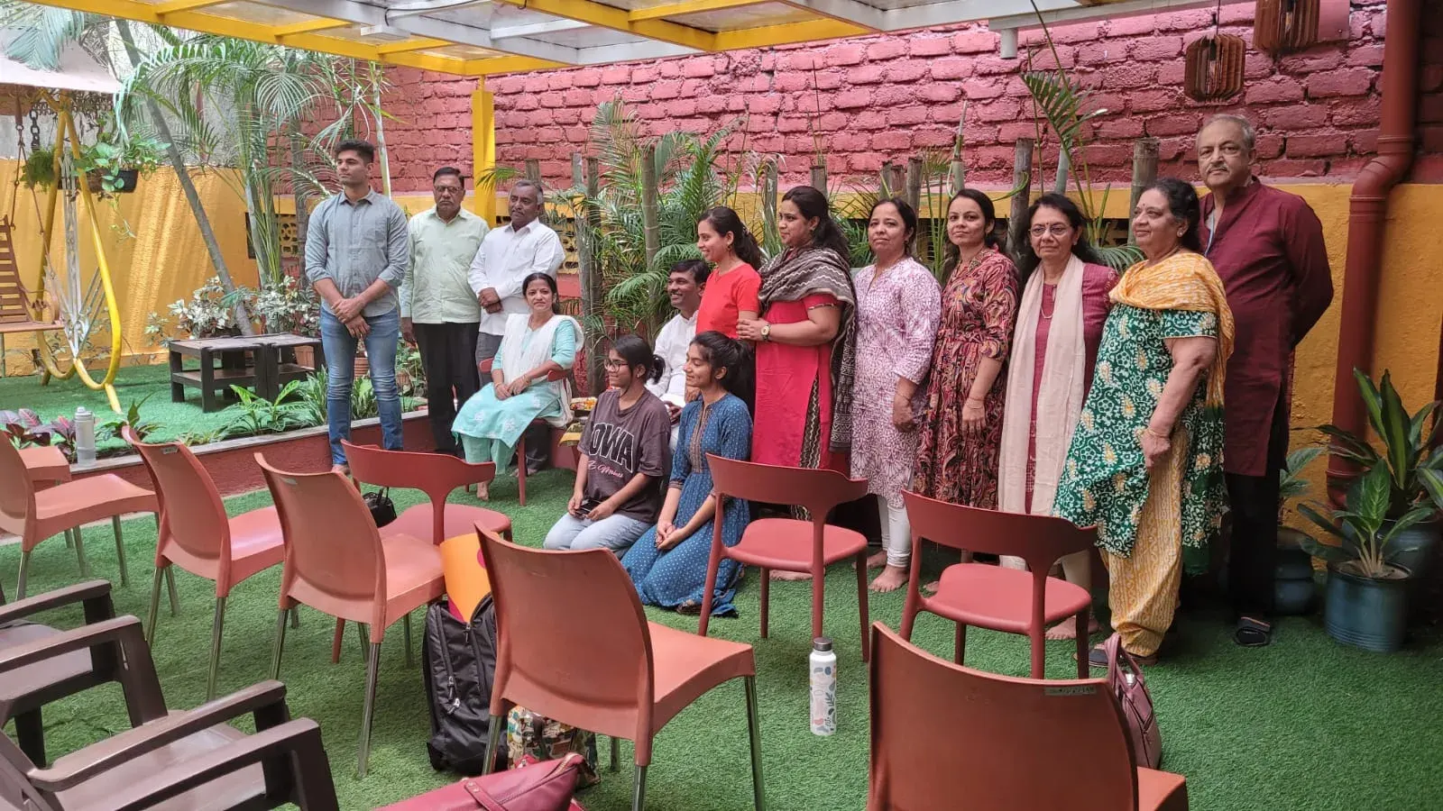 My yog sadhana — Yoga in Sharanpur, Nashik