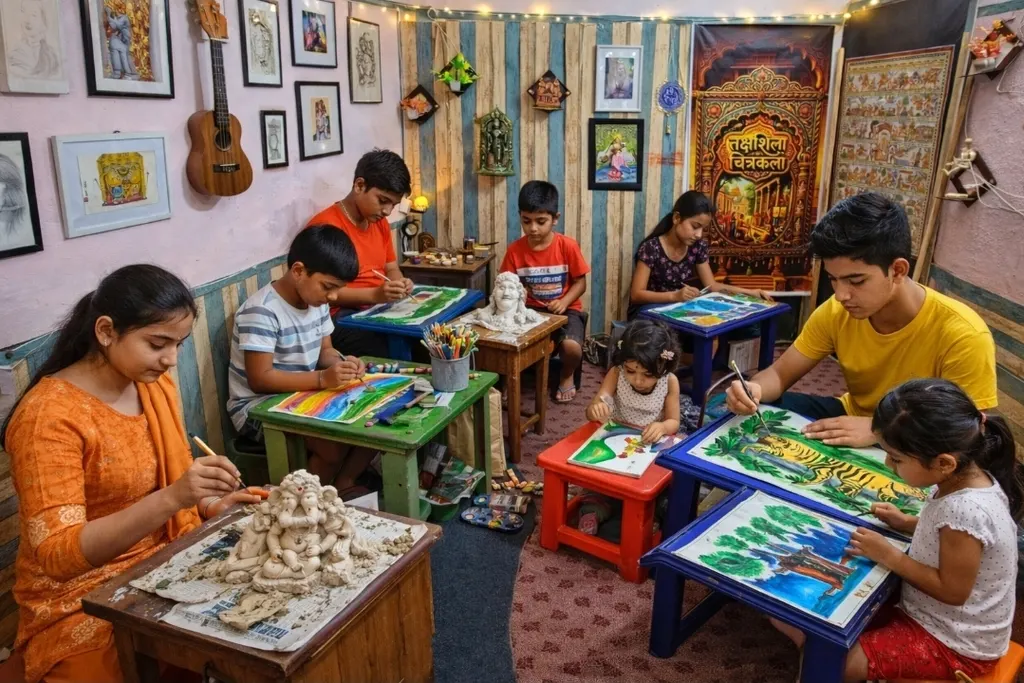Takshashila Chitrakala Fine Art and Craft — Art & Craft in Ramkrishan Nagar