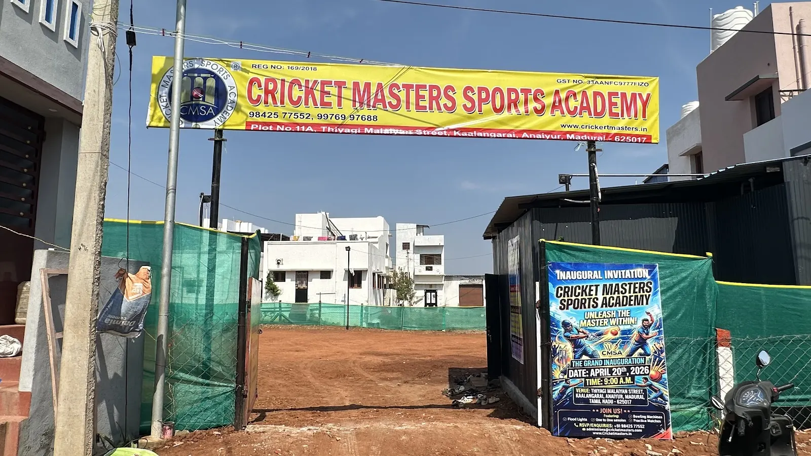Cricket Masters Academy(CMSA) — Cricket in Kosakulam, Madurai