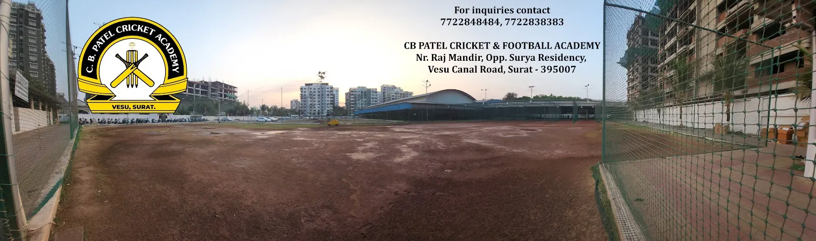 CB Patel Cricket Academy — Cricket in Mansarovar Bungalows, Surat