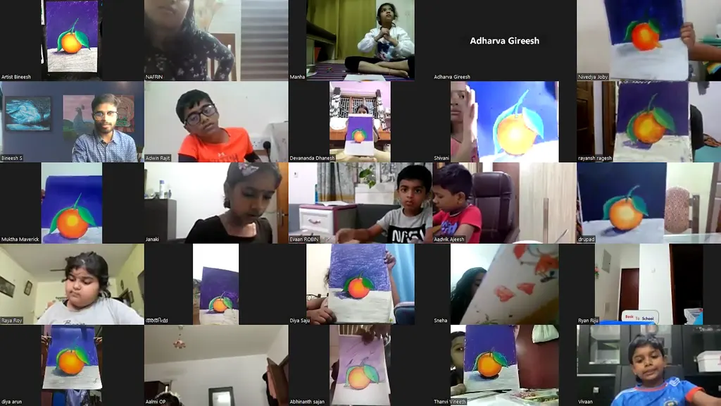 kids Creative Hub with Artist Bineesh — Art & Craft in Echamuku