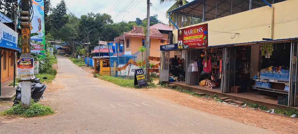 Volleyball court — Volleyball in Thampuranpara