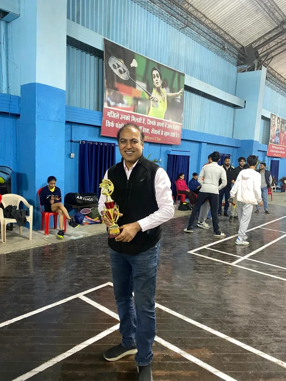 Badminton Court Bhel Officer Club — Badminton in Berkheda