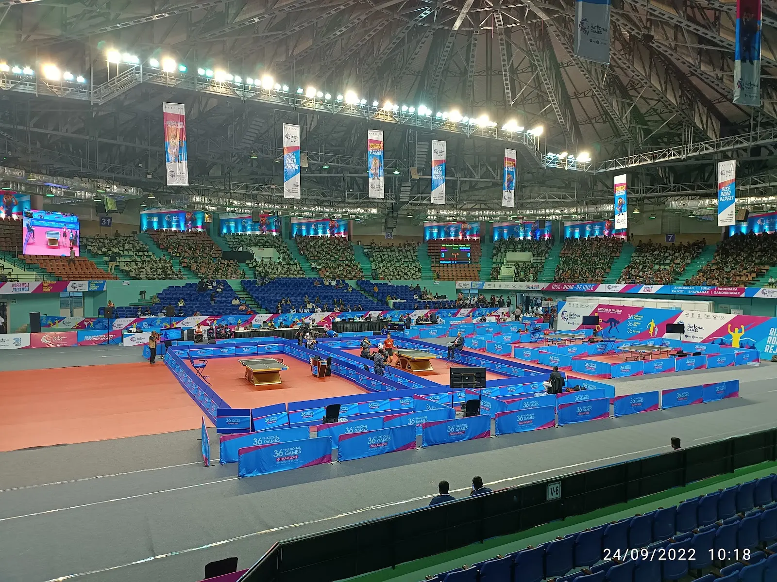 Pandit Dindayal Upadhyay Indoor Stadium — Athletics in Athwa, Surat