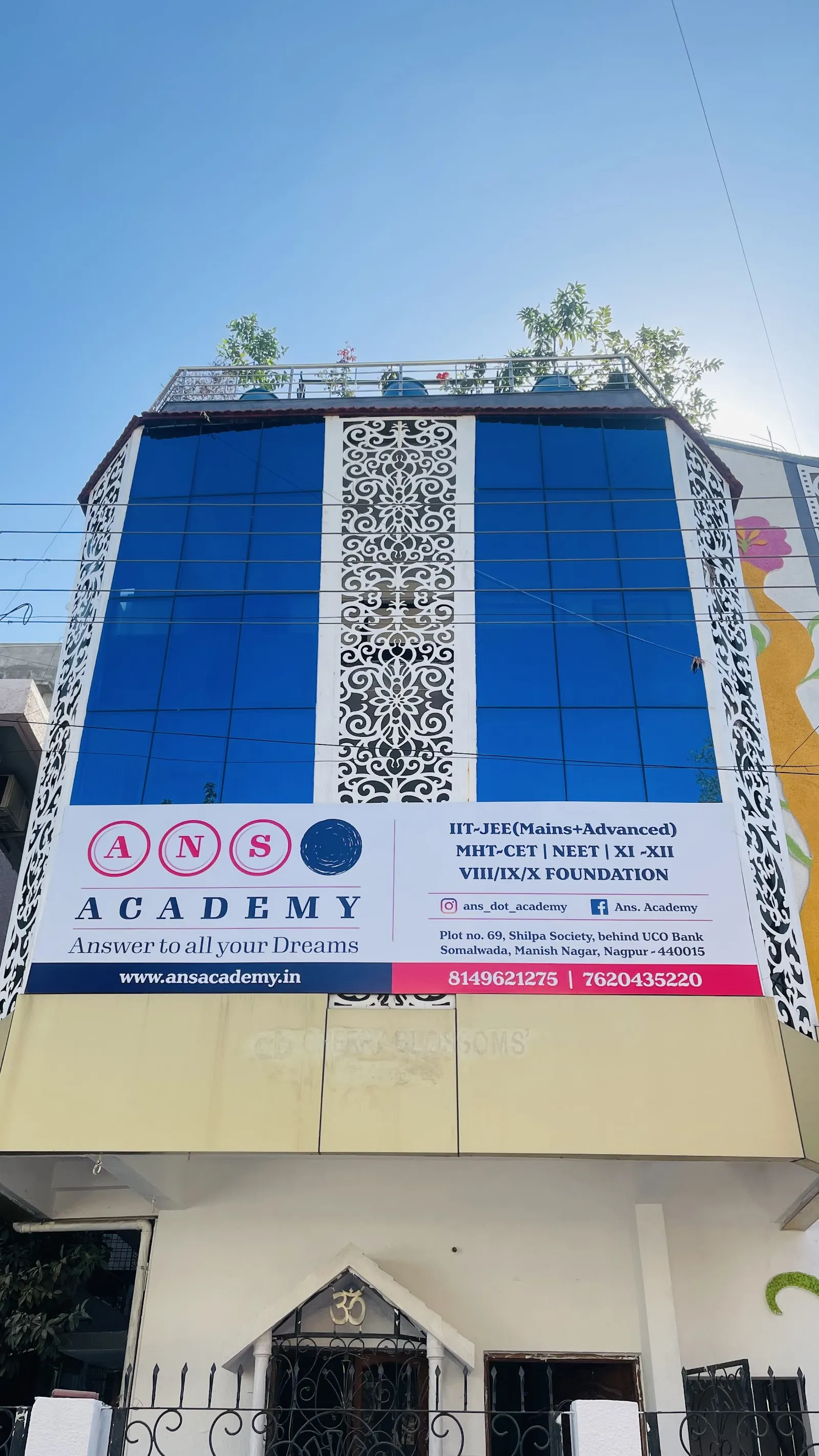 Ans. Academy — Volleyball in Somalwada, Nagpur