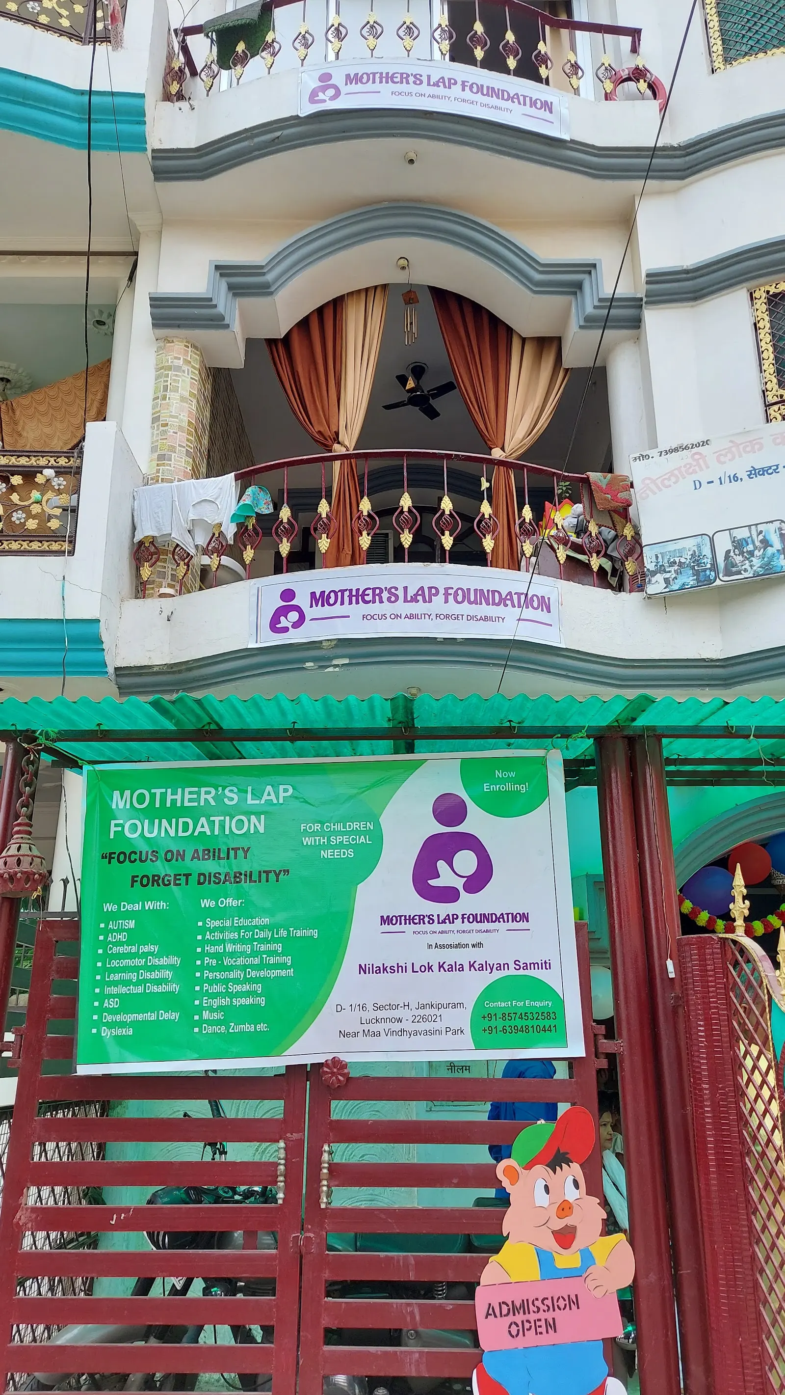 Mother's Lap Child Development Centre — Public Speaking in Jankipuram, Lucknow