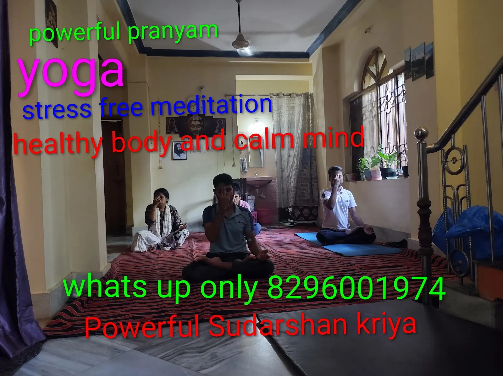 Yoga Pranayama breathing technique Center ART OF LIVING. — Yoga in Jayadev Vihar, Bhubaneswar