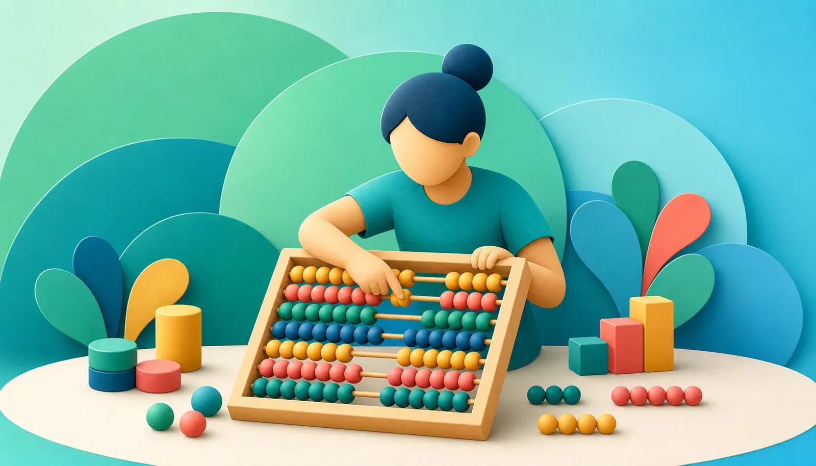 Abacus & Vedic Maths illustration