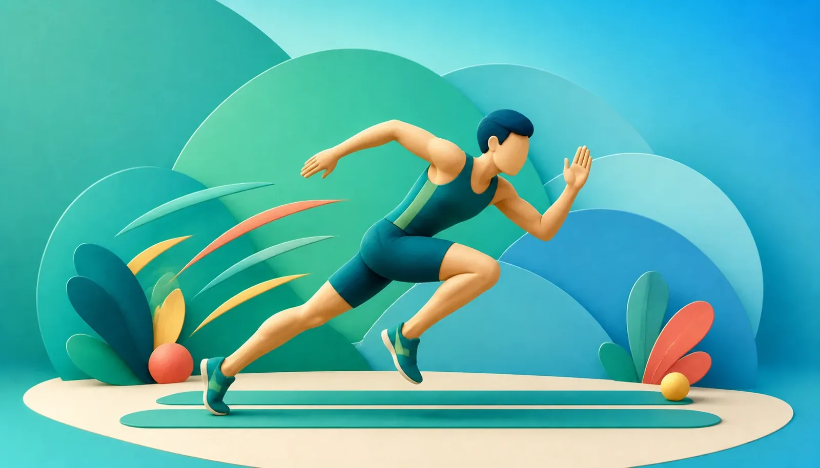 Athletics illustration