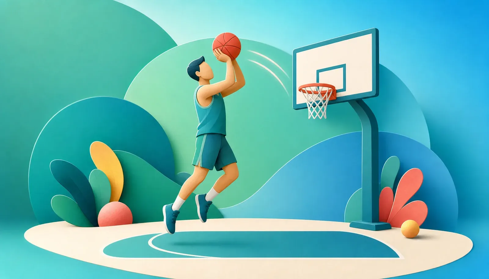 Basketball illustration