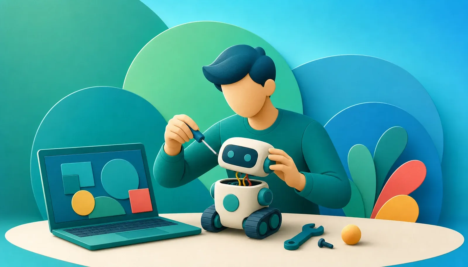 Coding & Robotics illustration
