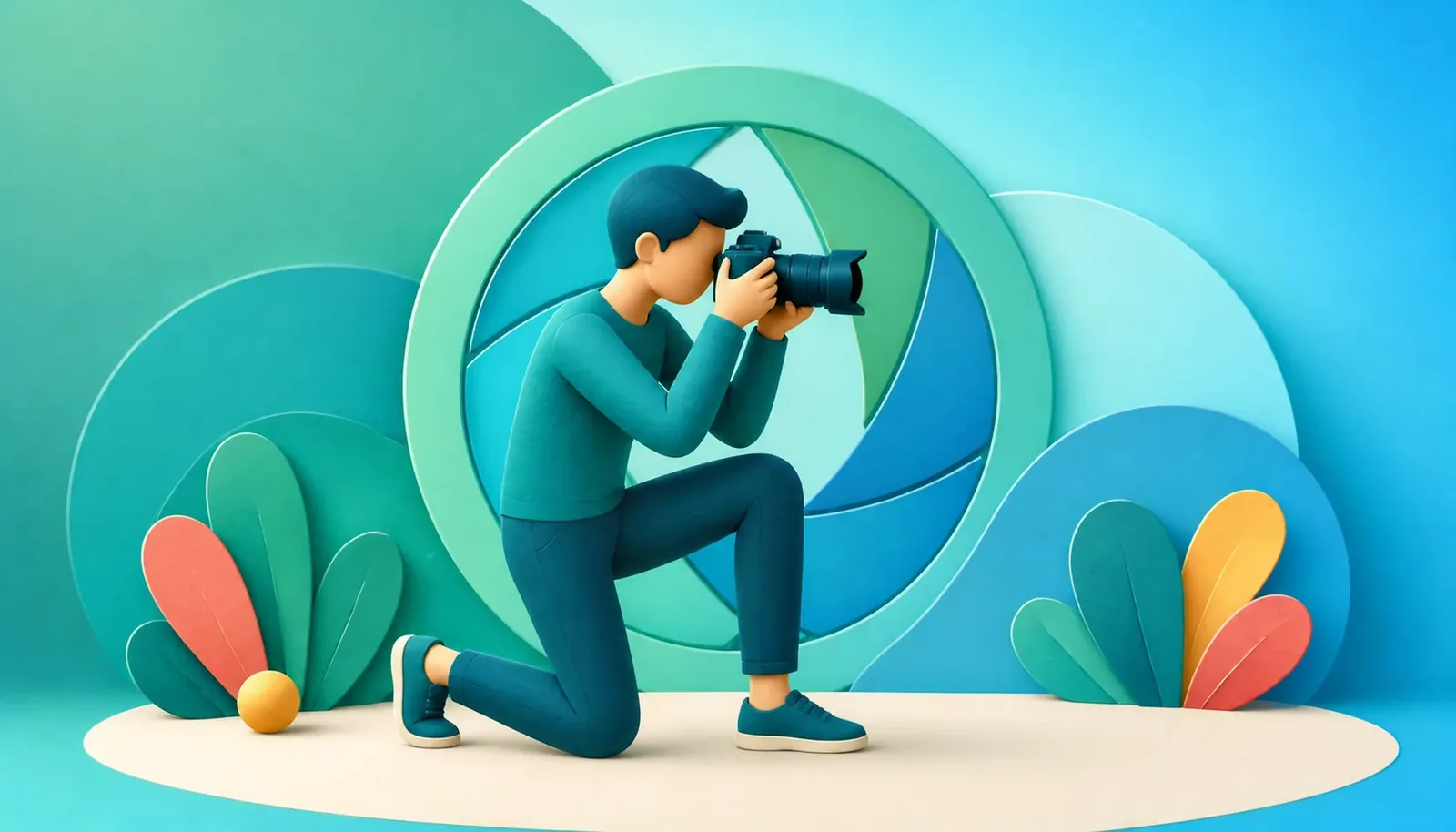 Photography illustration