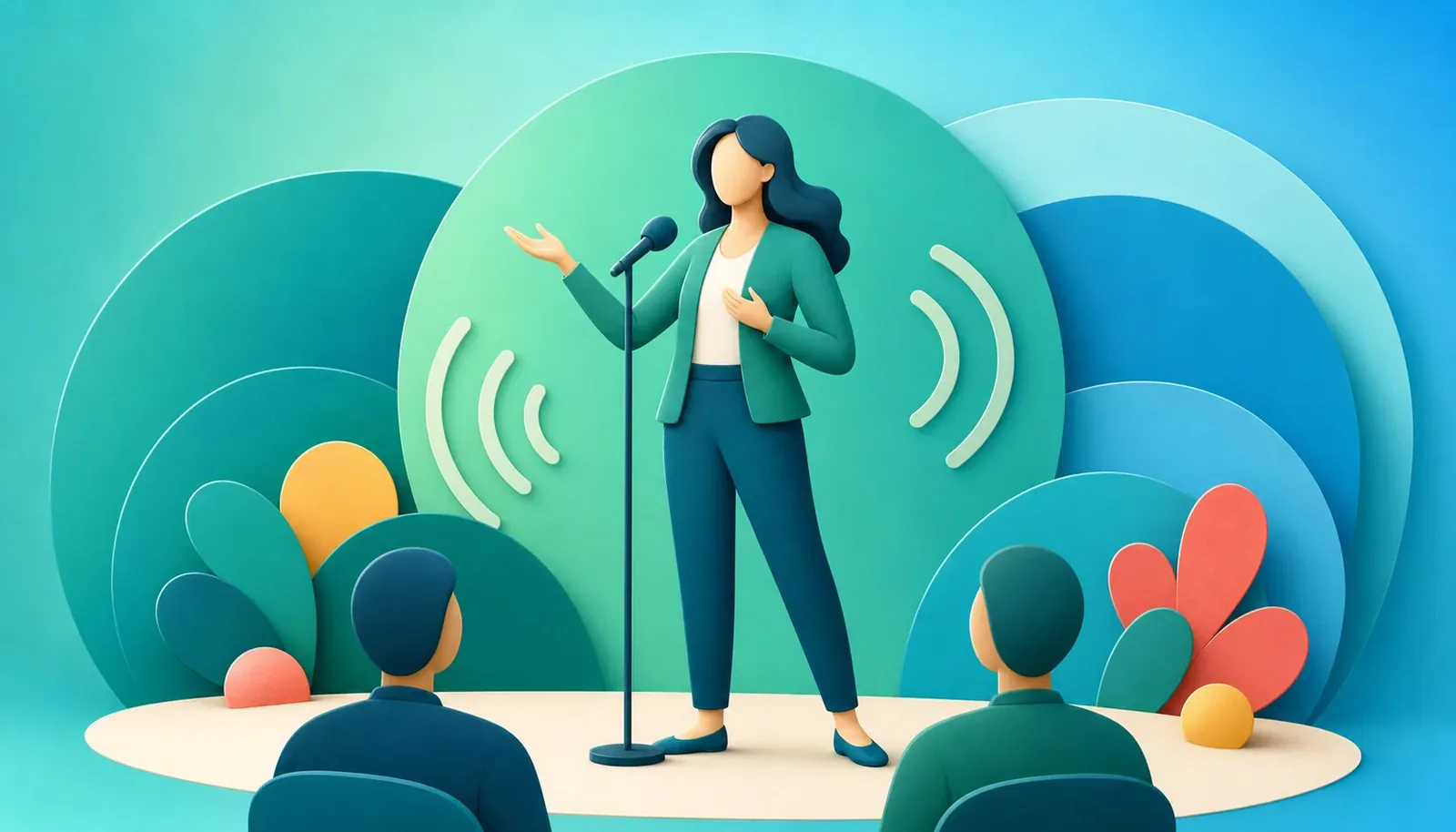 Public Speaking illustration