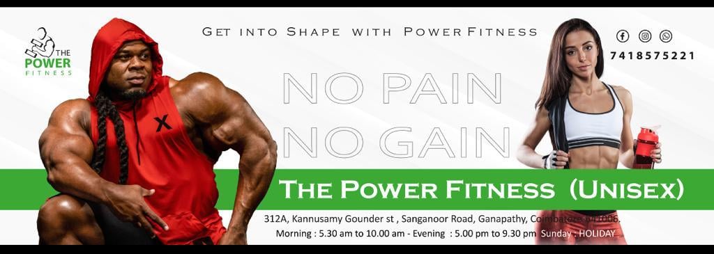 The Power Fitness (Unisex) — Fitness Center in Rathinapuri, Coimbatore