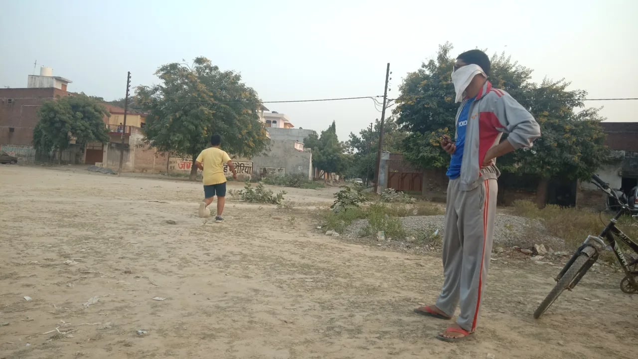 Football Ground — Football in Naubasta, Kanpur