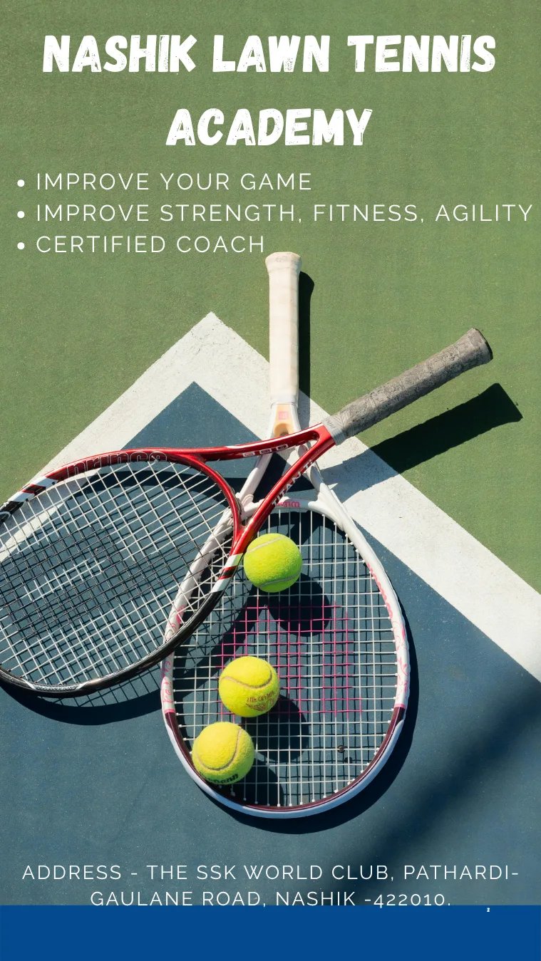 Nashik Lawn Tennis Academy — Tennis in Pathardi, Nashik
