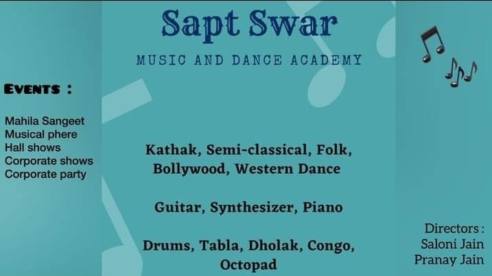 Sapt swar music and dance academy — Dance in Martand Chowk, Indore