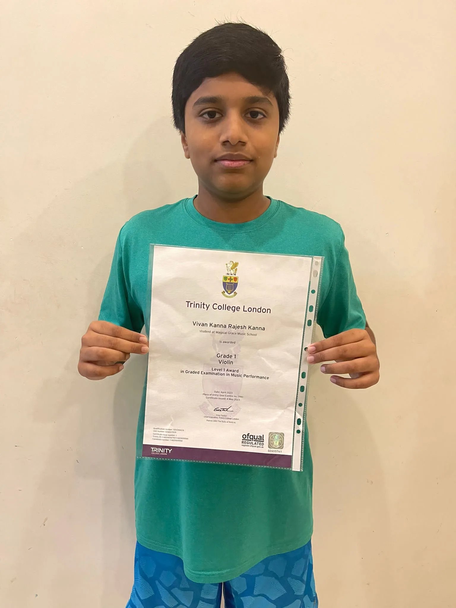 Magical Grace Music classes — Music in Mercurim, Goa