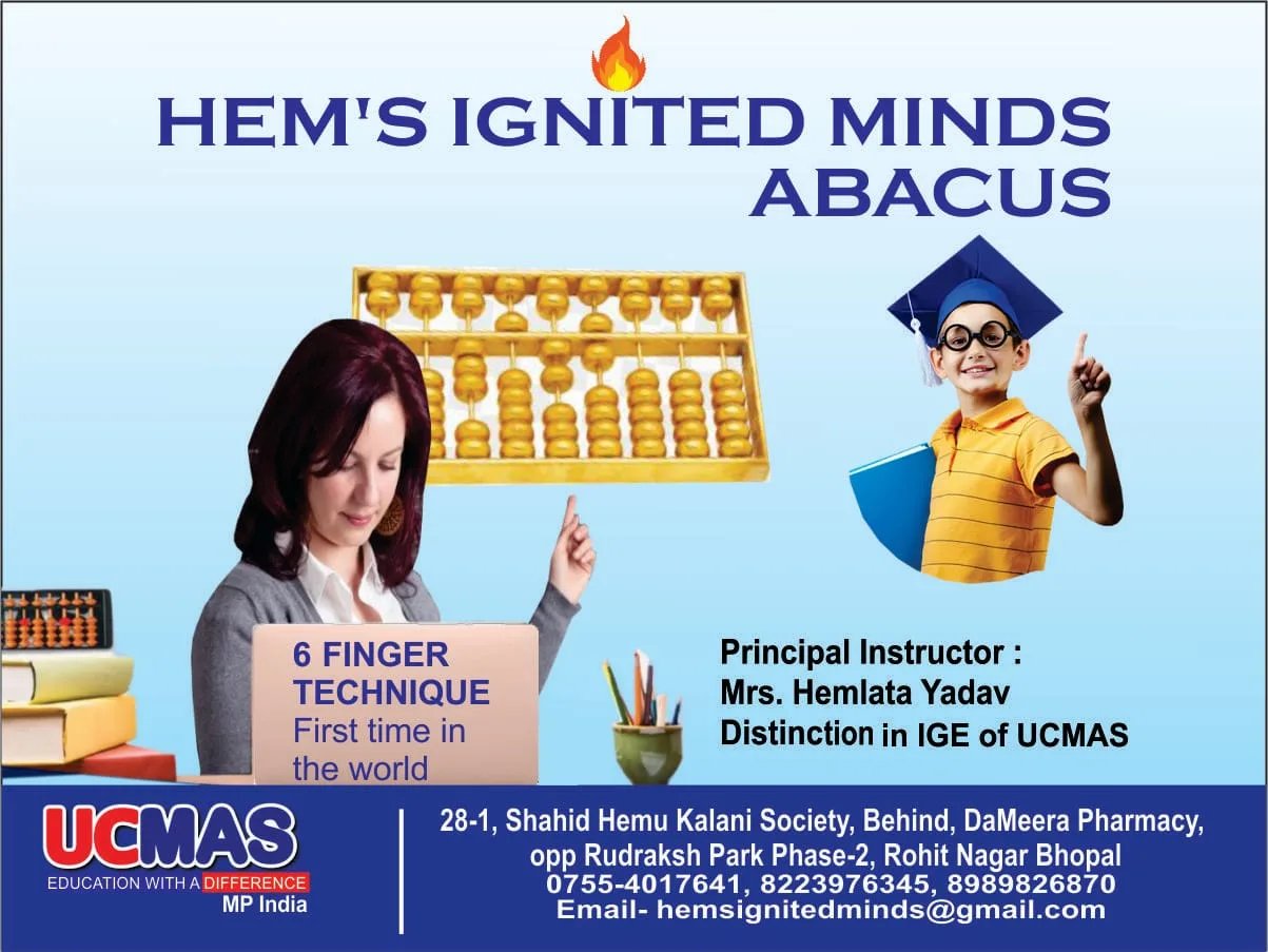 Ignited Minds(UCMAS) — Abacus & Vedic Maths in Salaiya Village, Bhopal
