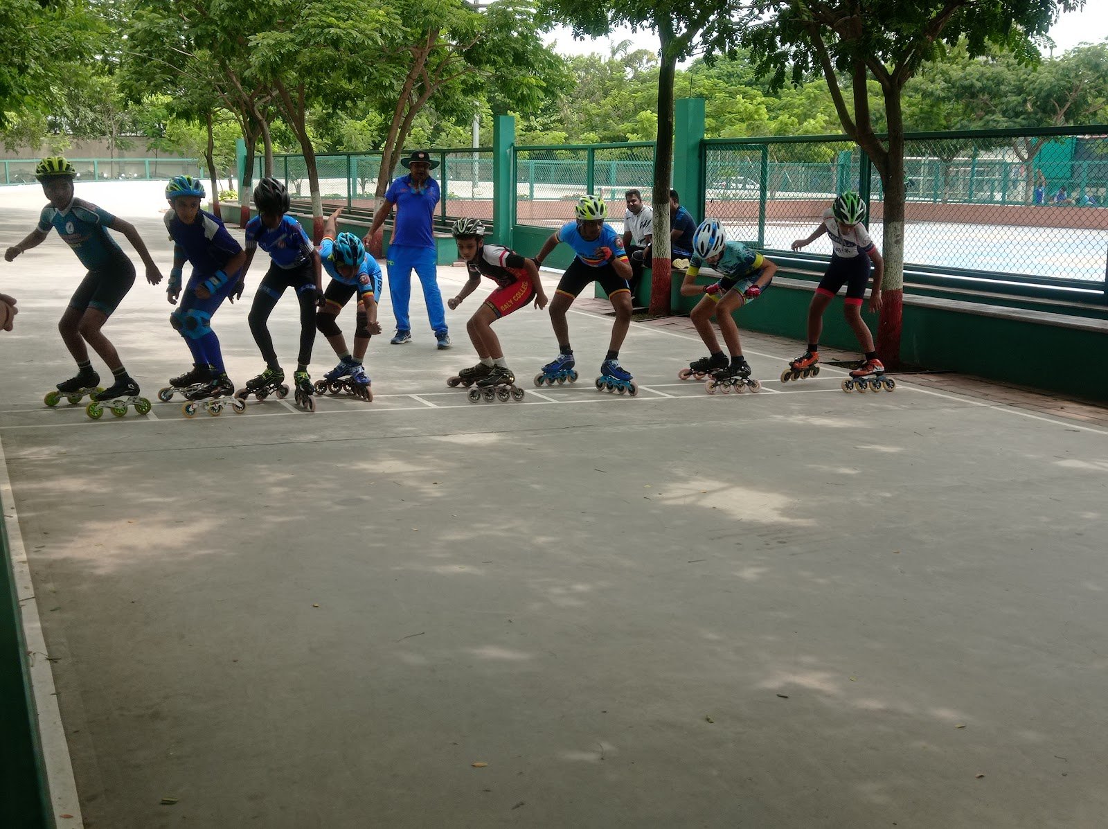 Maa Kankeshwari Speed Skating Development society — Skating in Lasudia Mori, Indore