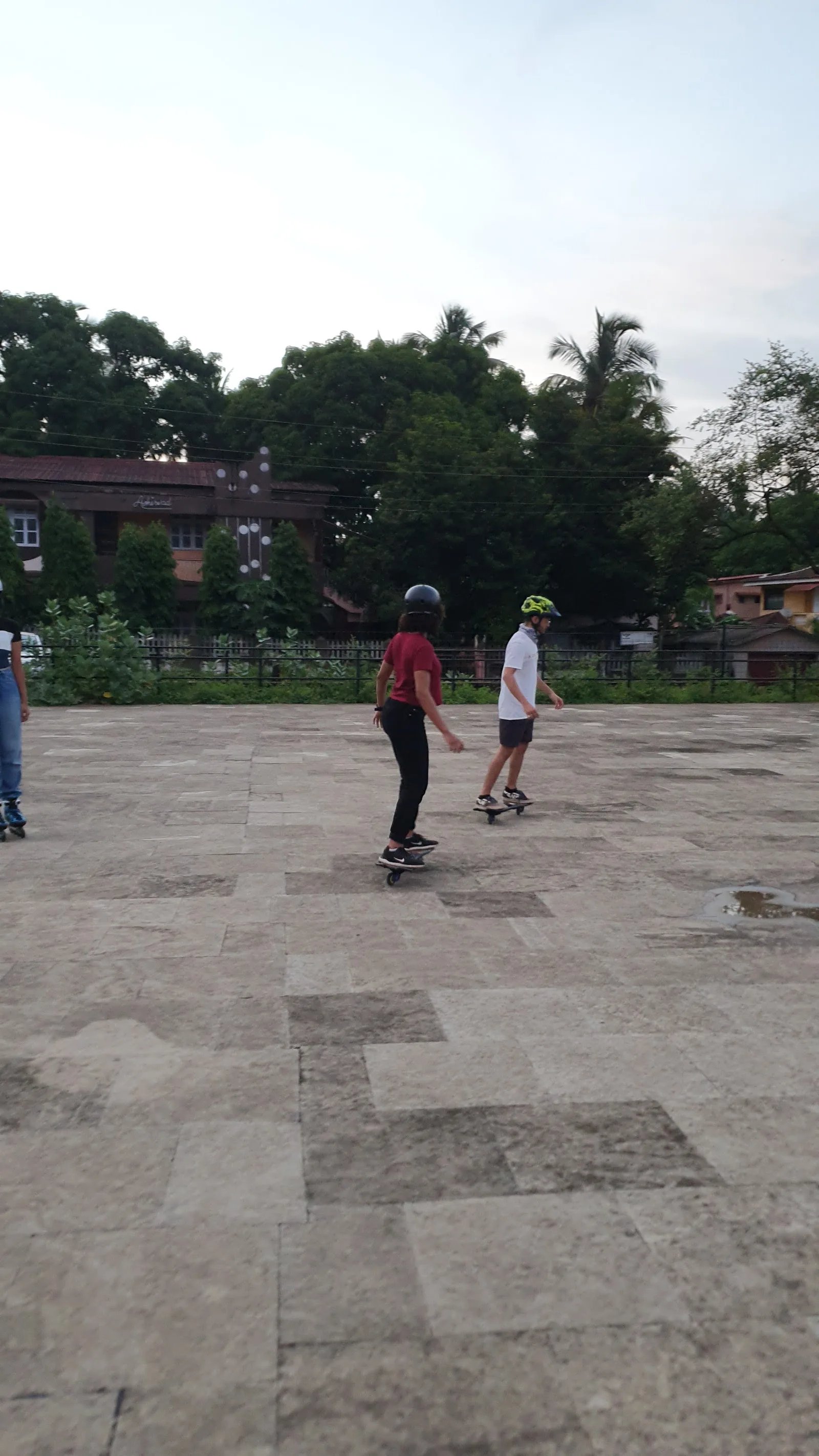 Wheels warrior Roller skating club — Skating in São Tomé, Goa