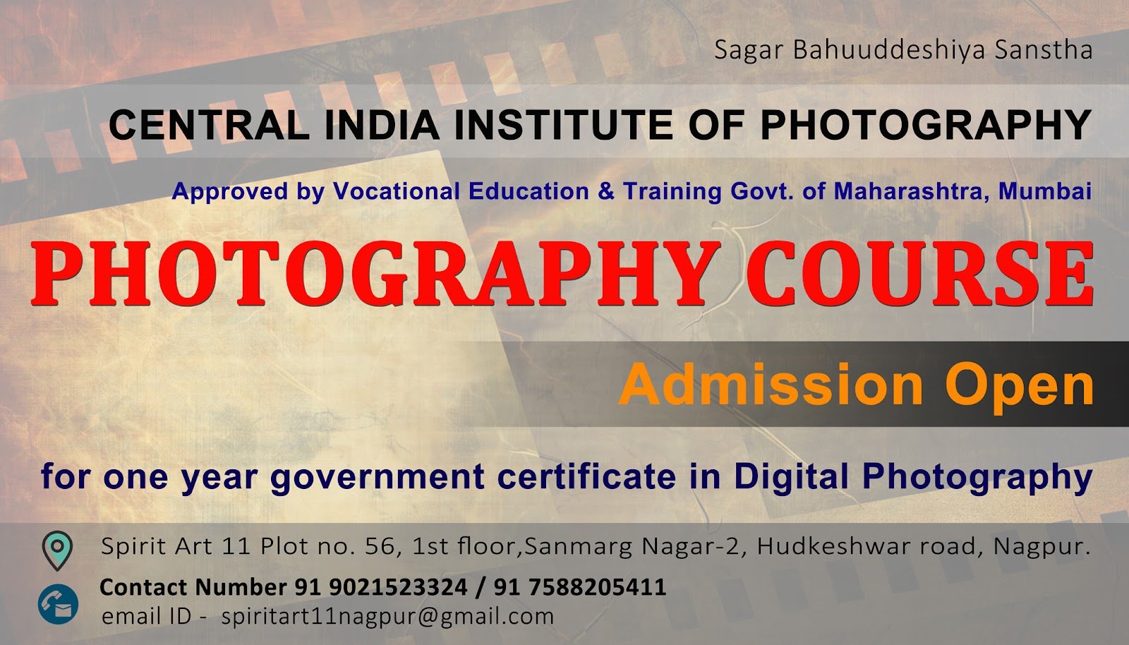 Central India Institute of photography (CIIP) | Photography Skill Development Institute In Nagpur — Art & Craft in Shree Colony, Nagpur