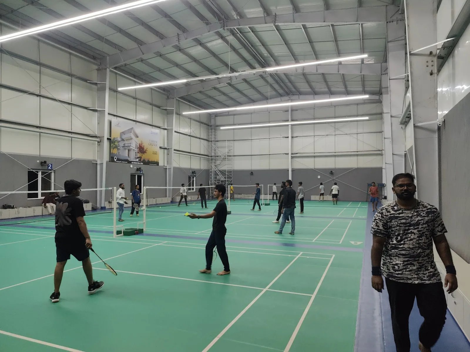 SAI SANDEEP BADMINTON ACADEMY & GYM — Badminton in Yanamalakuduru, Vijayawada