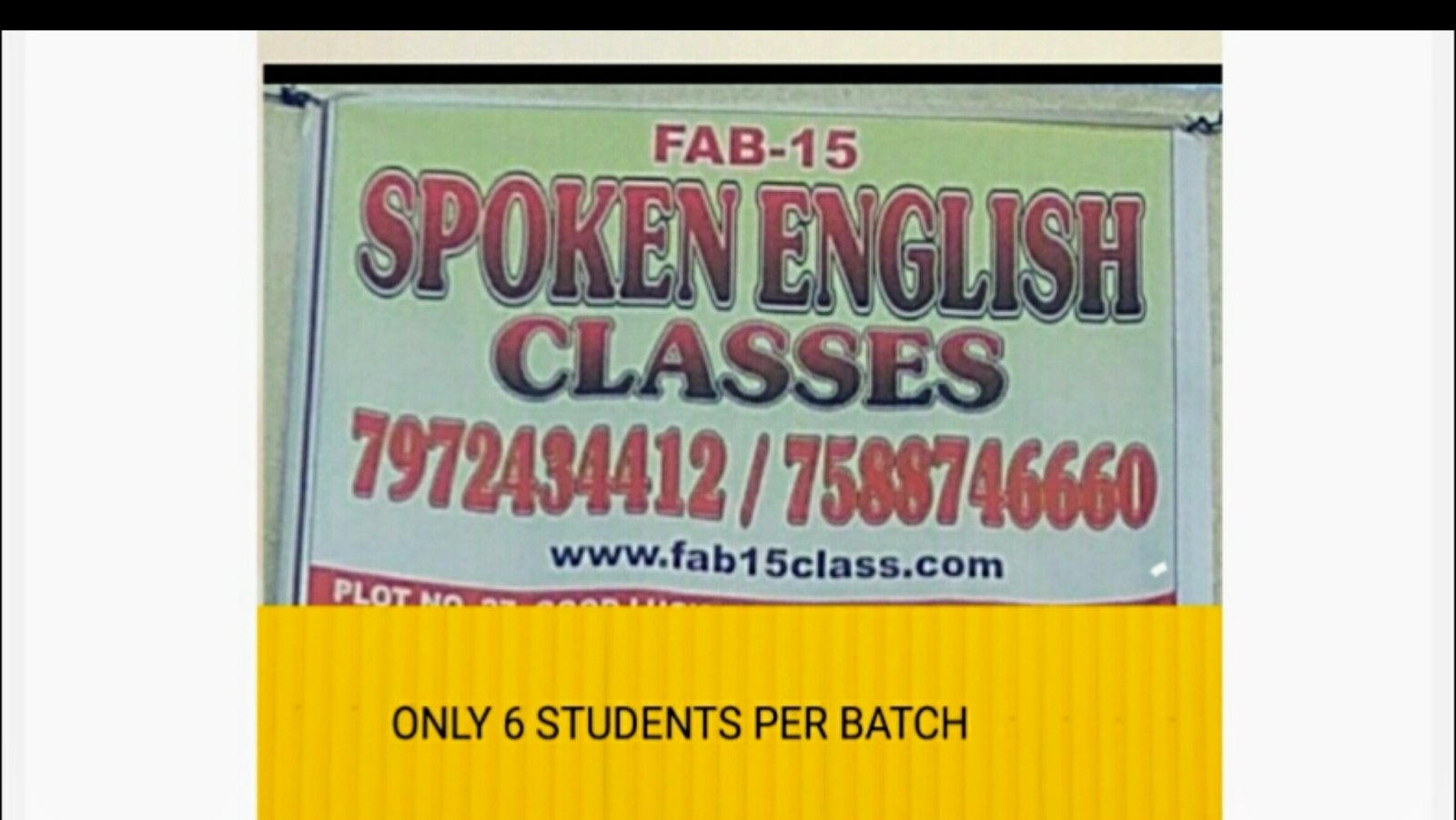 Fab 15 — Public Speaking in Itwari, Nagpur