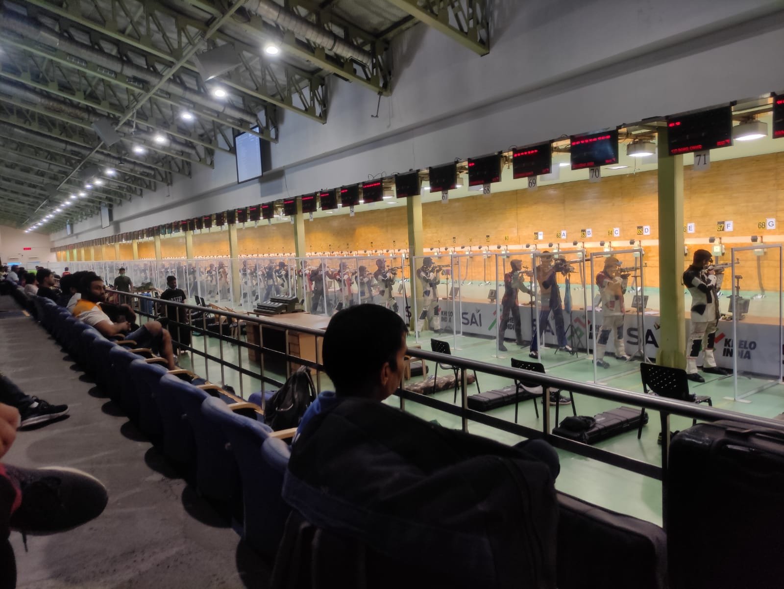 Shooting Champs Small Bore Range,IIM ROAD (.22 & .32 Caliber) — Athletics in Khadra, Lucknow